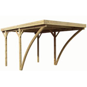 Carport en Bois MILANO 3 x 5 m - Burger